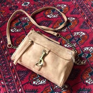 NEW Francesca’s Distressed Crossbody in Cognac